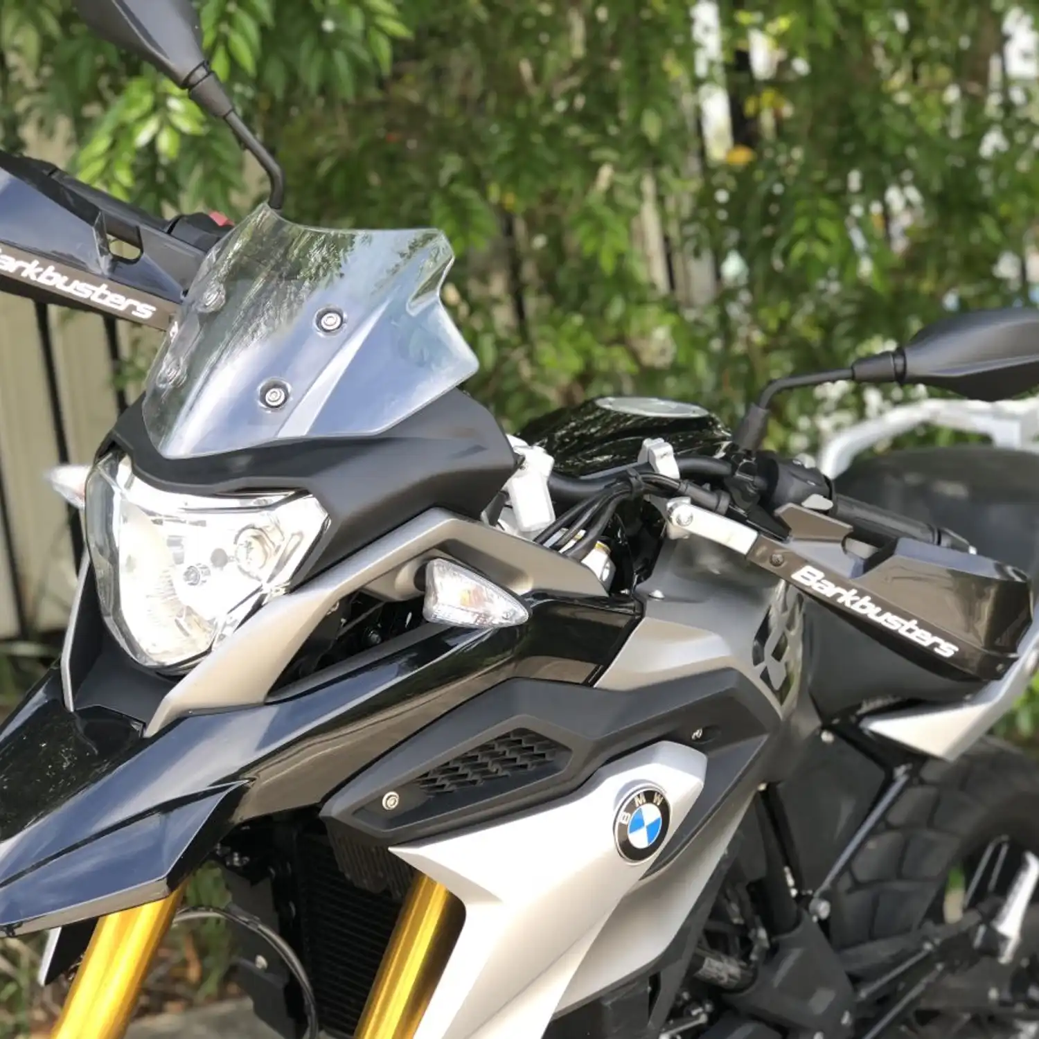 BarkBusters Handguard Hardware Kit Two Point for BMW G310R 16 G310GS 17