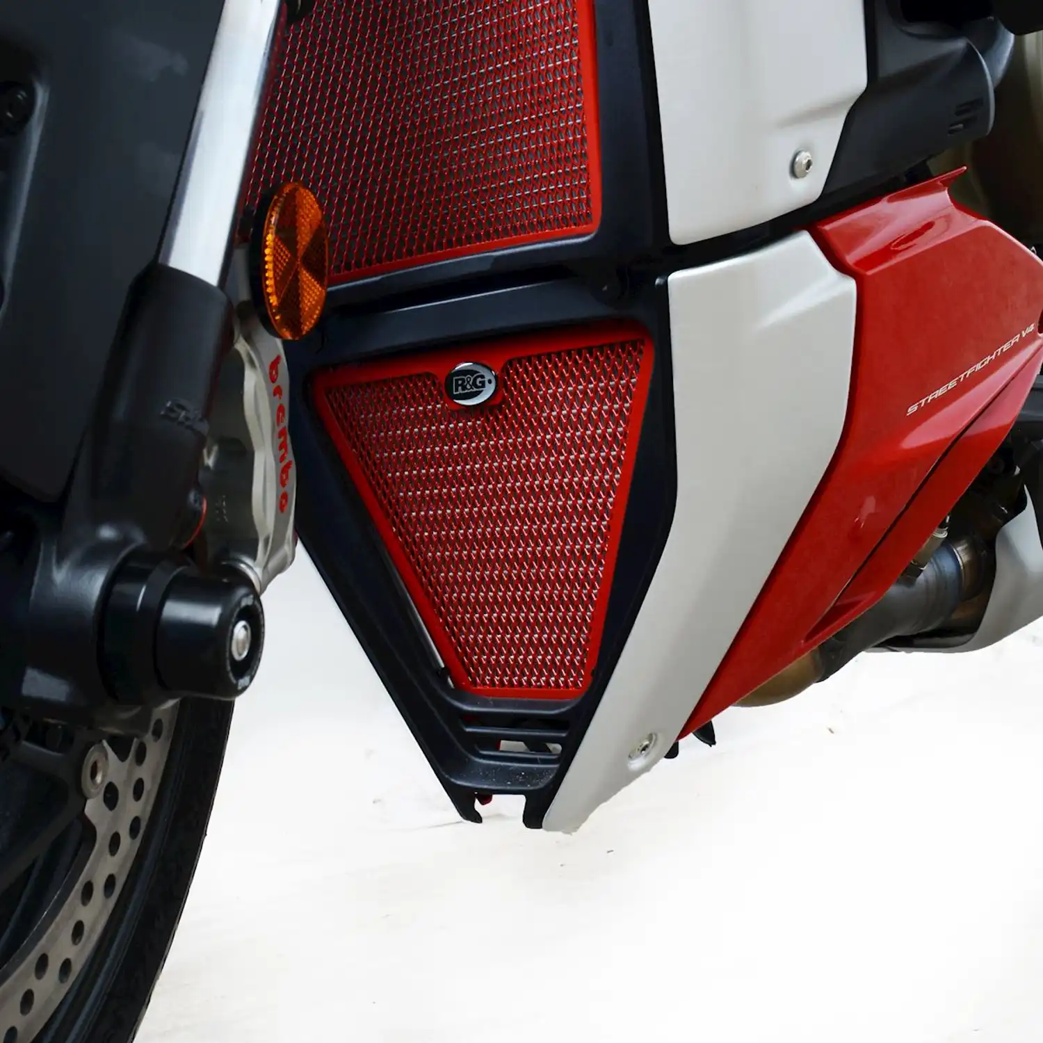Ducati streetfighter top v4 radiator guard