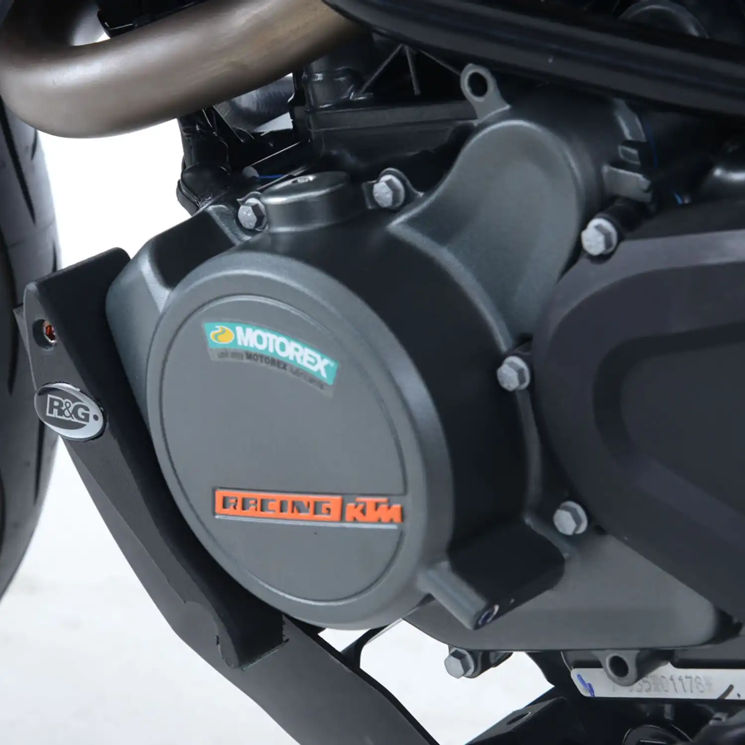 Engine Case Slider for KTM Duke 125 17 23 Svartpilen 125 21 models LHS