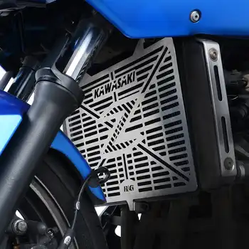 Branded Radiator Guard For Kawasaki Z750/R '07-, Z1000 '10- '24, Z800, Z1000SX, VERSYS 1000 '13-'19 & Ninja 1000SX '20- '24
