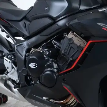 Crash Protectors - Aero Style for Honda CBR650F  '14-, Honda CB650F '14-'18 & CBR650R '19- [Non Drill] (Does not fit E-Clutch models)