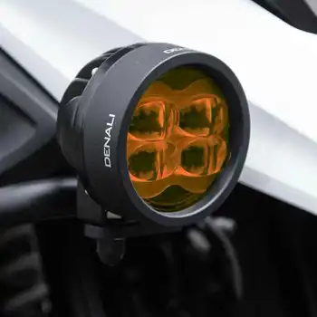 DENALI TriOptic Lens Kit for D3 Fog Lights | Selective Amber 