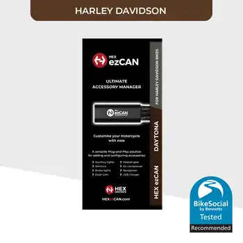 HEX ezCAN - Daytona for Harley Davidson Bikes