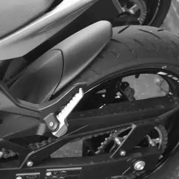 Hugger Extension Matte Black Kawasaki Z400 '17-, Ninja 400 '17-