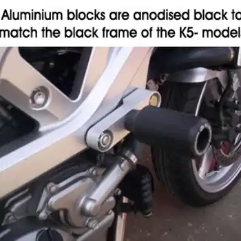 Crash Protectors - Classic Style for Suzuki SV650 K5-L1 unfaired/bikini fairing from  (2005-2011)