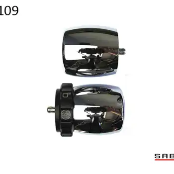 Kaoko Throttle Stabilizer for the Suzuki Boulevard C109R (2008), VLR1800T (C1800RT)  (incl. matching left hand side Bar-End Weight : Barrel shape with chrome finish)