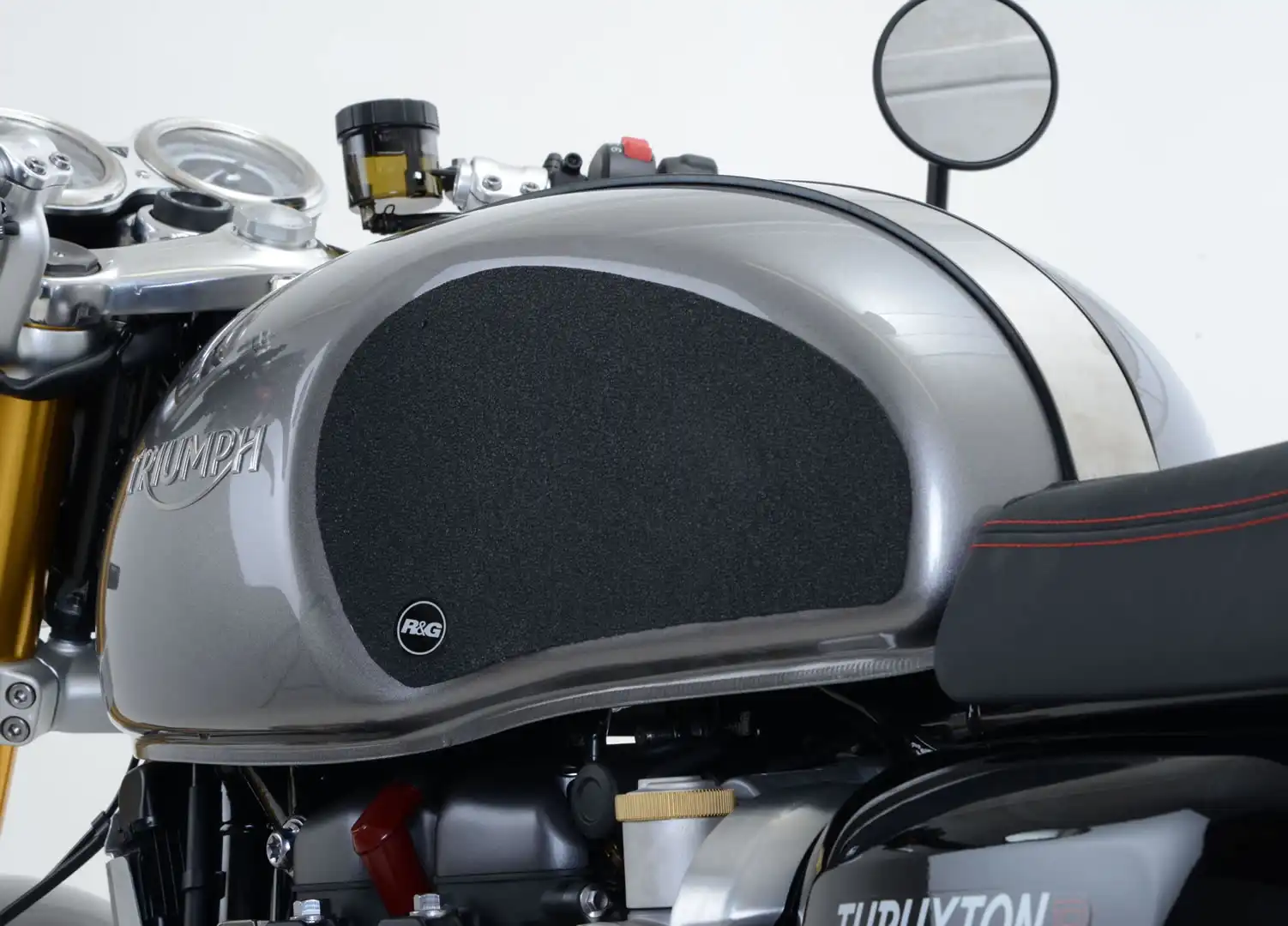 R&G Tank Traction Grips for Triumph Thruxton 1200 R '16- (EZRG809)