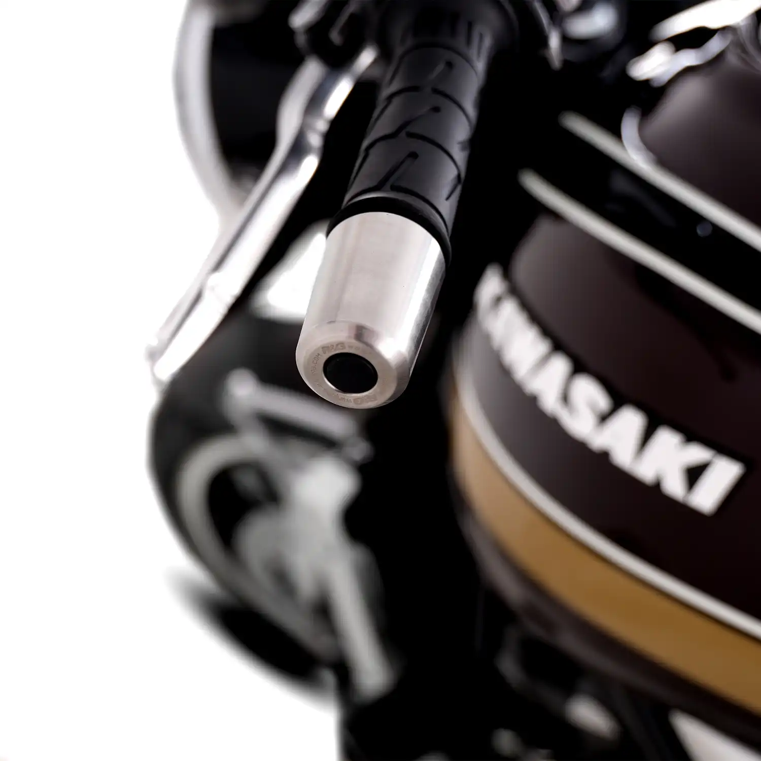 R&G Stainless Steel Bar Ends for Kawasaki Z900RS '18-, Z900 '17