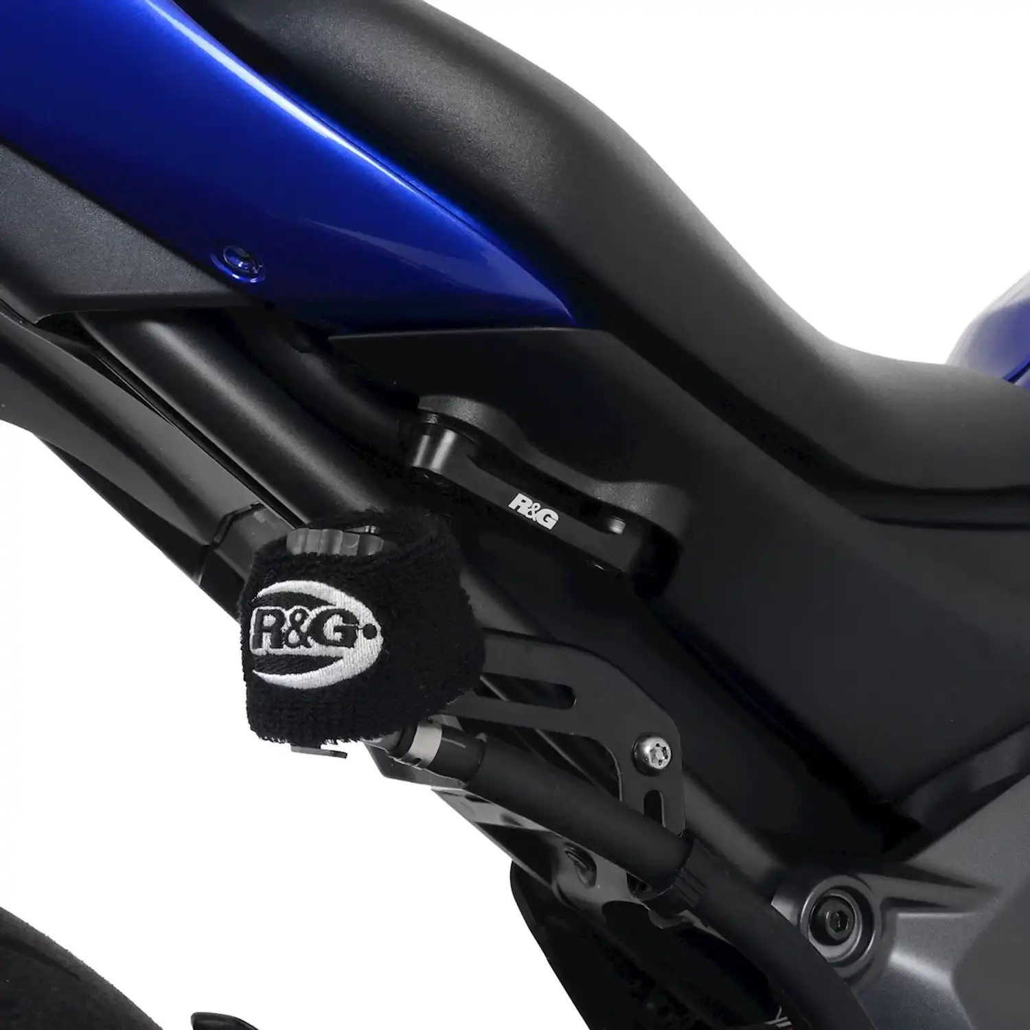 BLP0032 R&G REAR FOOT REST BLANKING PLATES KIT YAMAHA MT-07 2014-2024