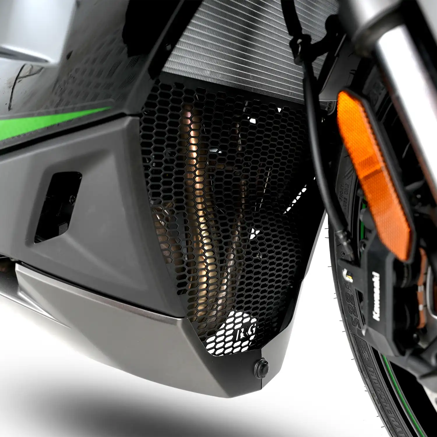Pro Downpipe Grille for the Kawasaki Ninja 1000SX '20- & Ninja