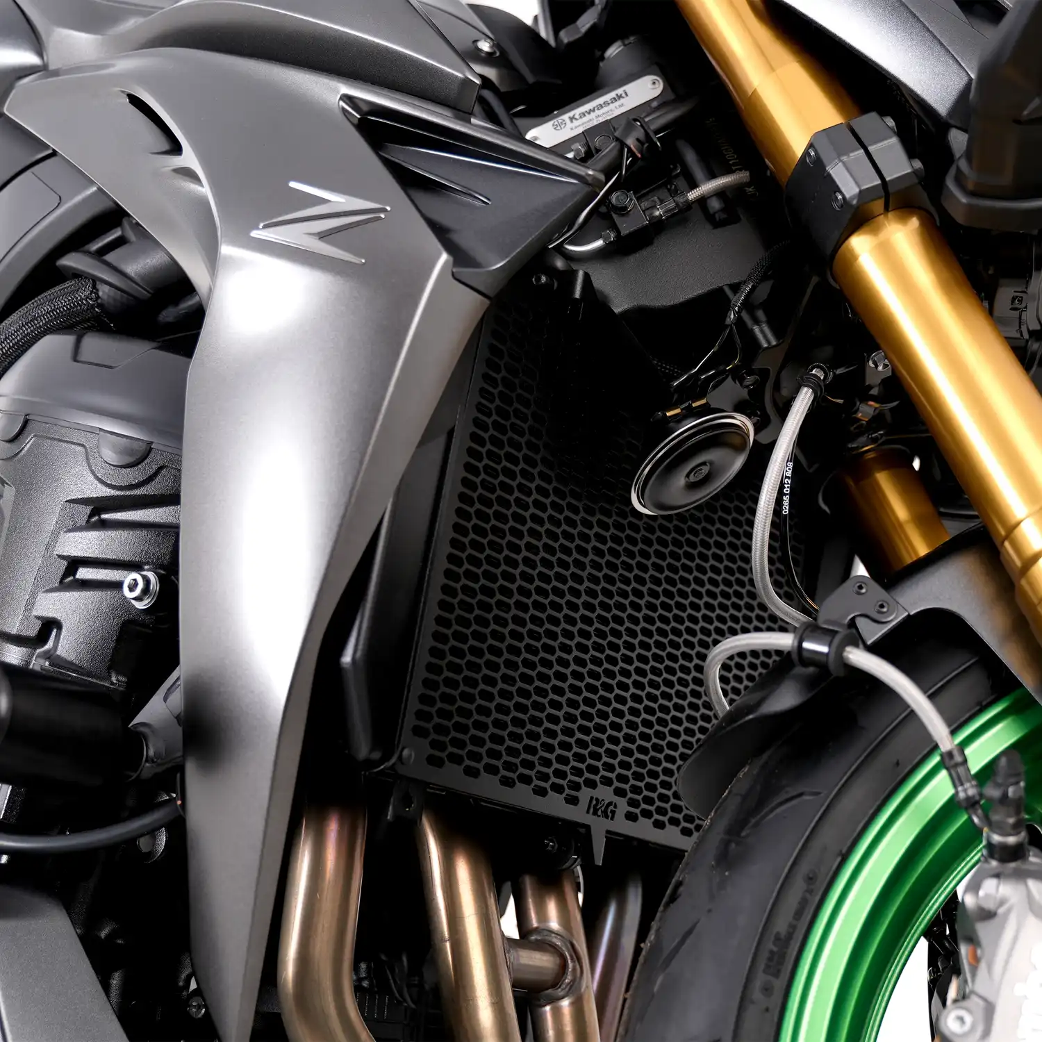 PRO Radiator Guard for Kawasaki Z1100 '26-, Z1000R '17-'20, Z1000SX '11 ...