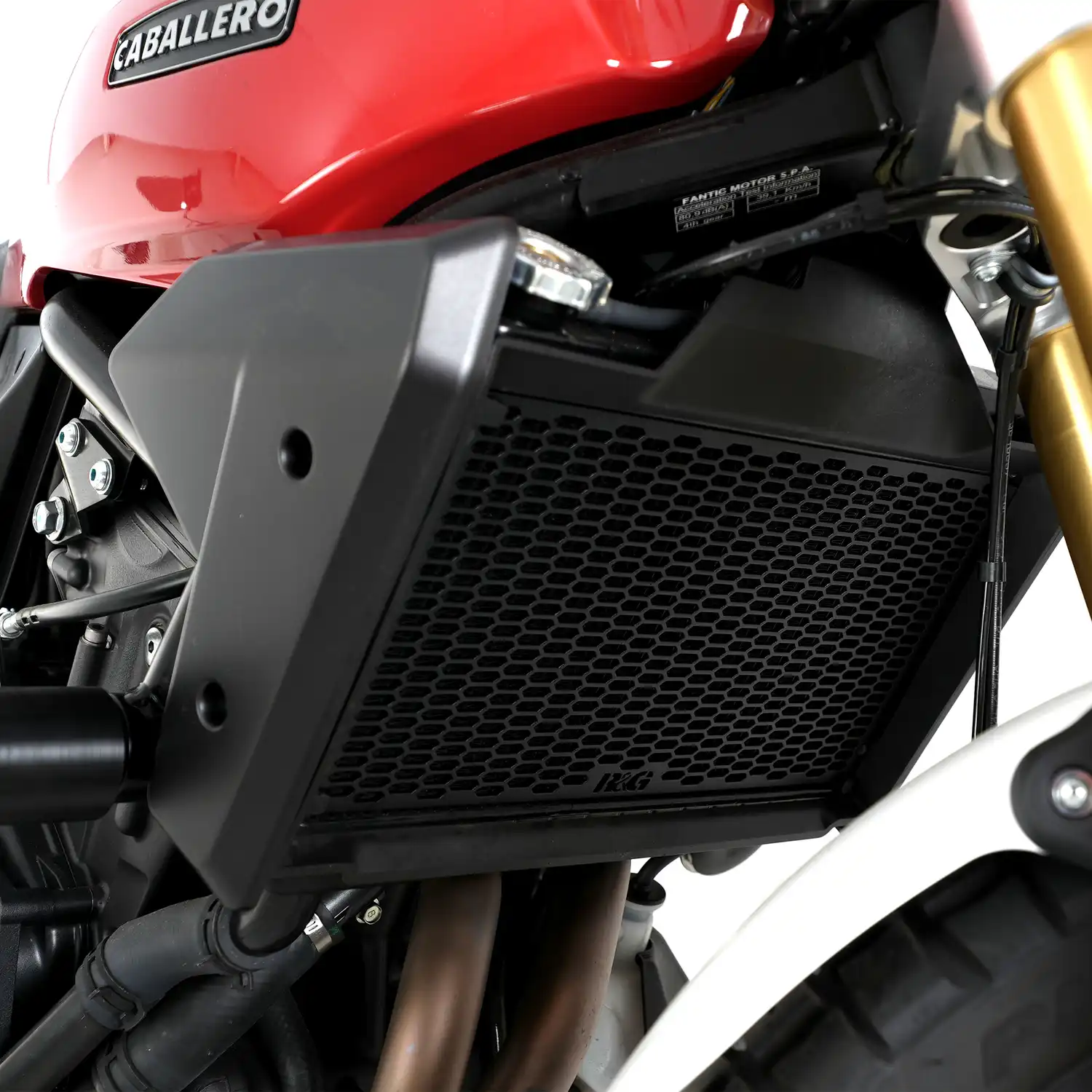 PRO Radiator Guard For Fantic Caballero 700 '23-, Yamaha MT-07 '14- '24 ...