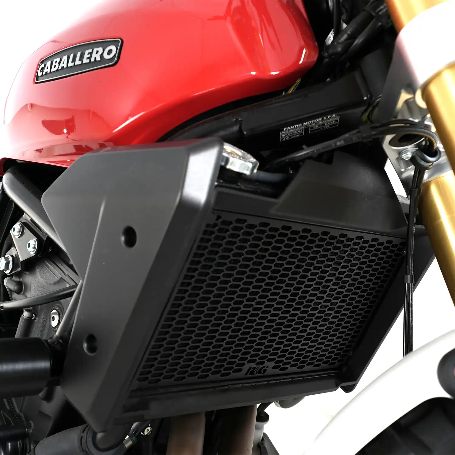 PRO Radiator Guard For Fantic Caballero 700 '23-, Yamaha MT-07 '14- '24 ...