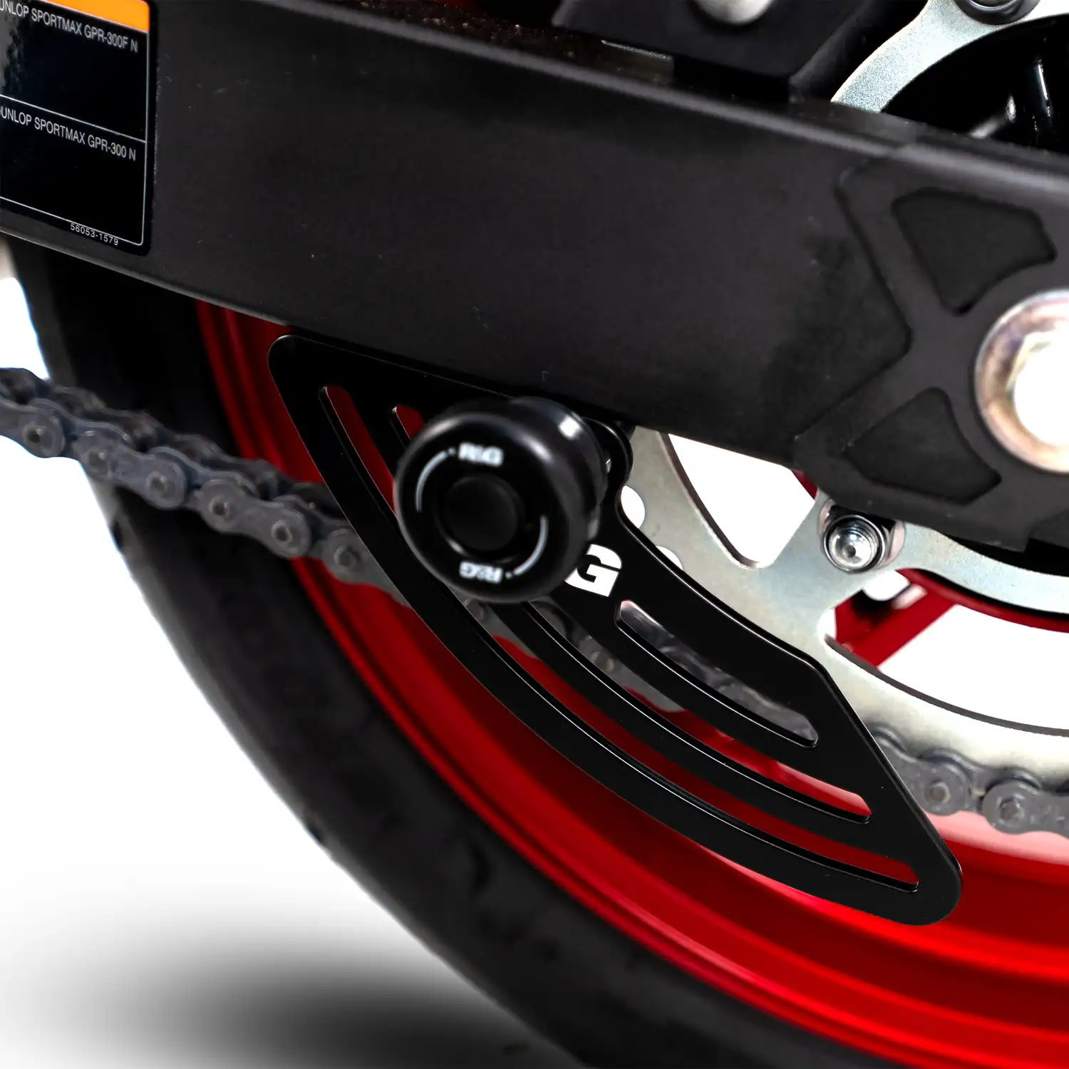 【予約受付中】 Kawasaki Guard Toe - Guards Chain Toe Ninja '18 250/400 アクセサリー