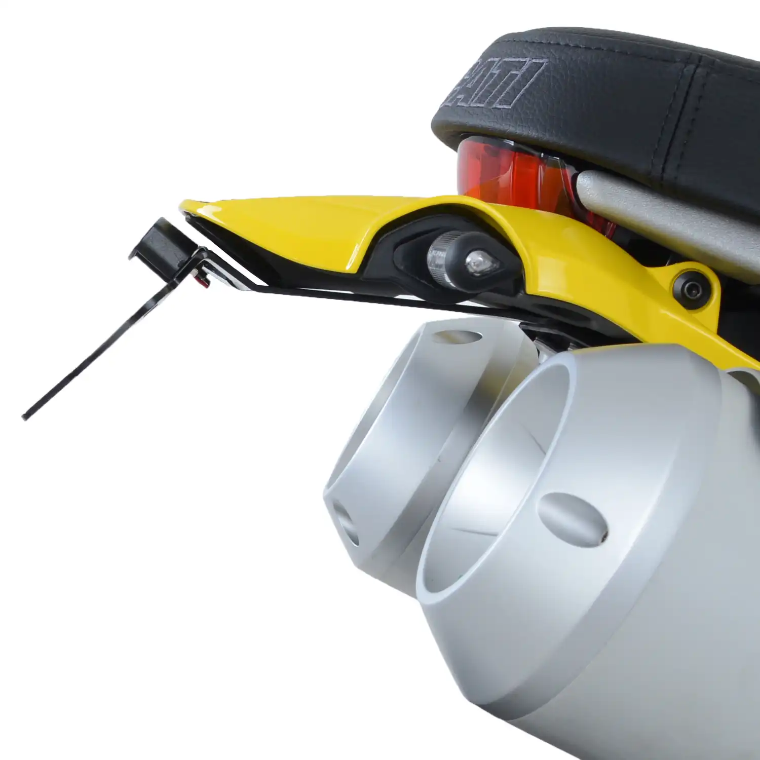 R&G Tail Tidy License Plate Relocator For Ducati Scrambler Icon (2015-2020) - Black 2 thumbnail image