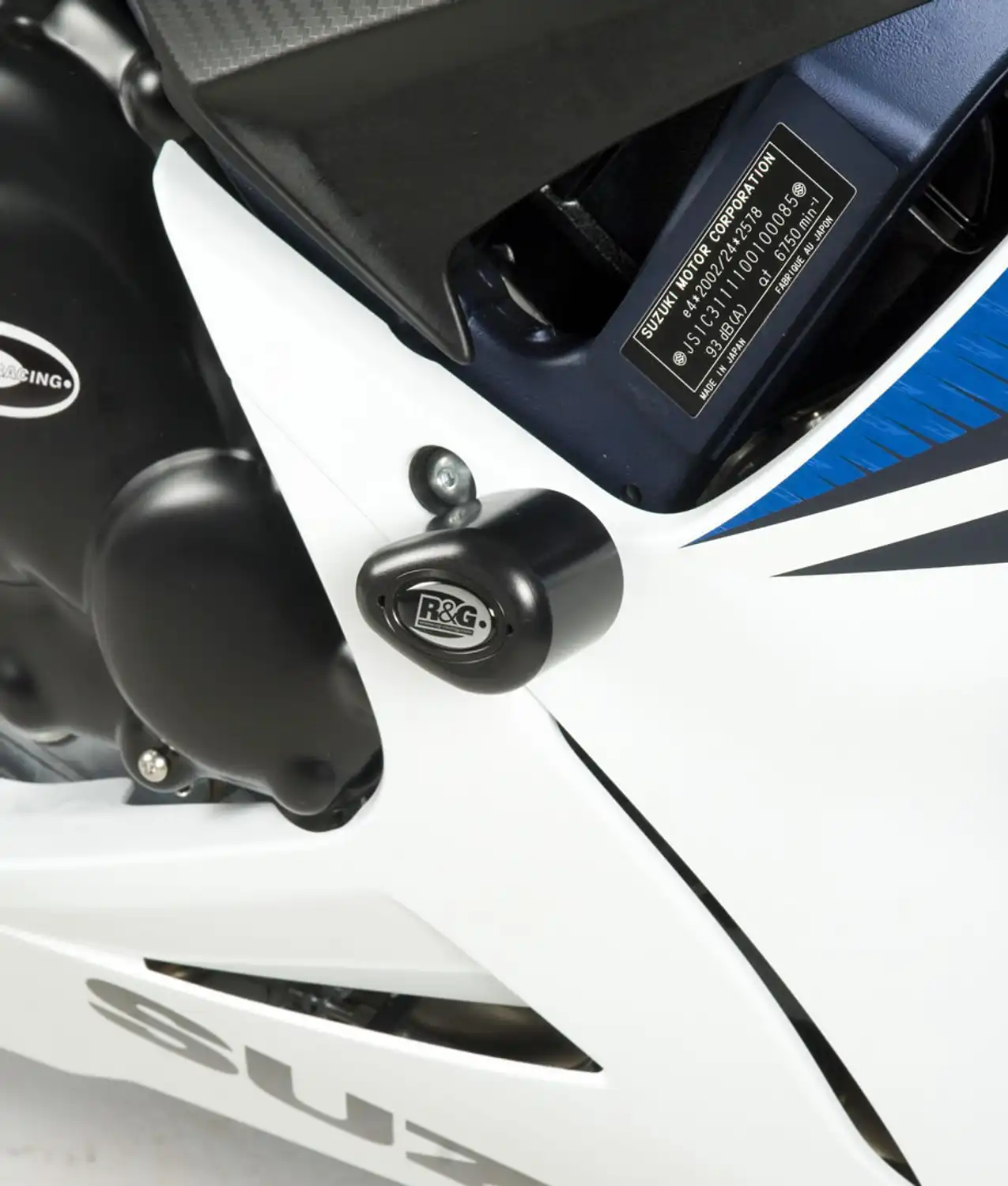 Womet-tech Crash Protectors For Suzuki GSXR 600 & 750 – 2006-2010 – Frame Sliders