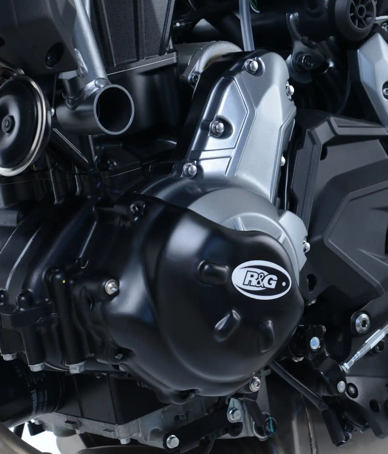 Slash Cut Engine Case Cover for Kawasaki Z650 S ‘26-, Z650 '17-, Ninja ...