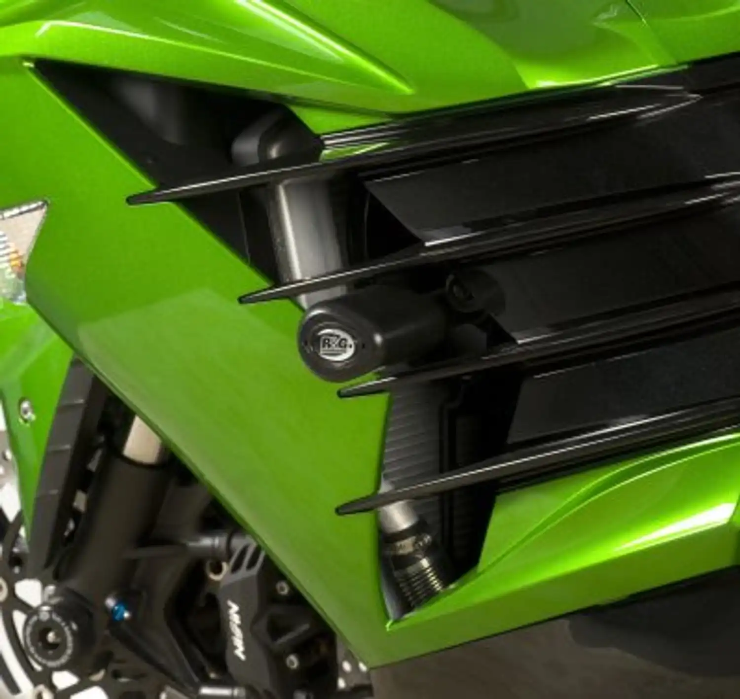 Kawasaki ZZR1400 ('12-) - Aero Style Crash Protectors CP0311BL