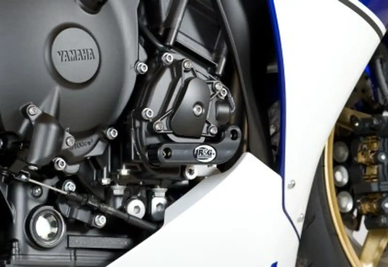 Yamaha YZF R1 2009 RHS Engine Case Slider ECS0071BK