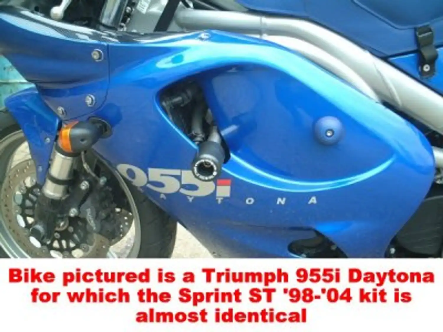Crash Protectors - Classic Style for Triumph Sprint ST -