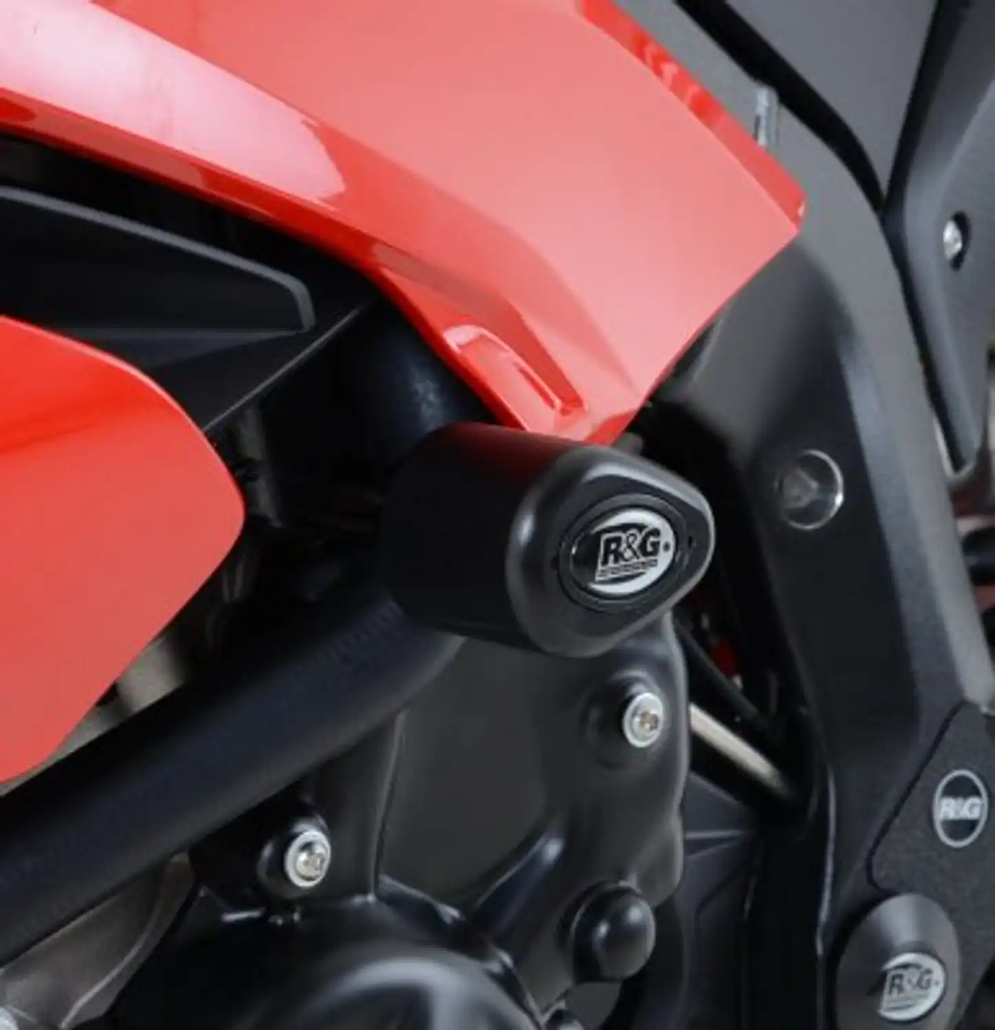 R＆G│サイレンサーステー│ S1000XR(15-19) BMW S1000XR '15- Aero Style Crash Protectors CP0394BL