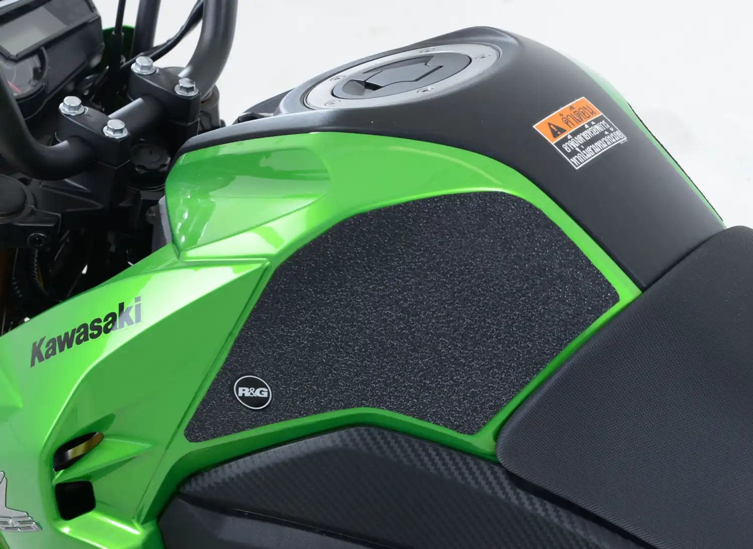 R&G Tank Traction Grip for Kawasaki Z125 / Z125 Pro '16- EZRG427