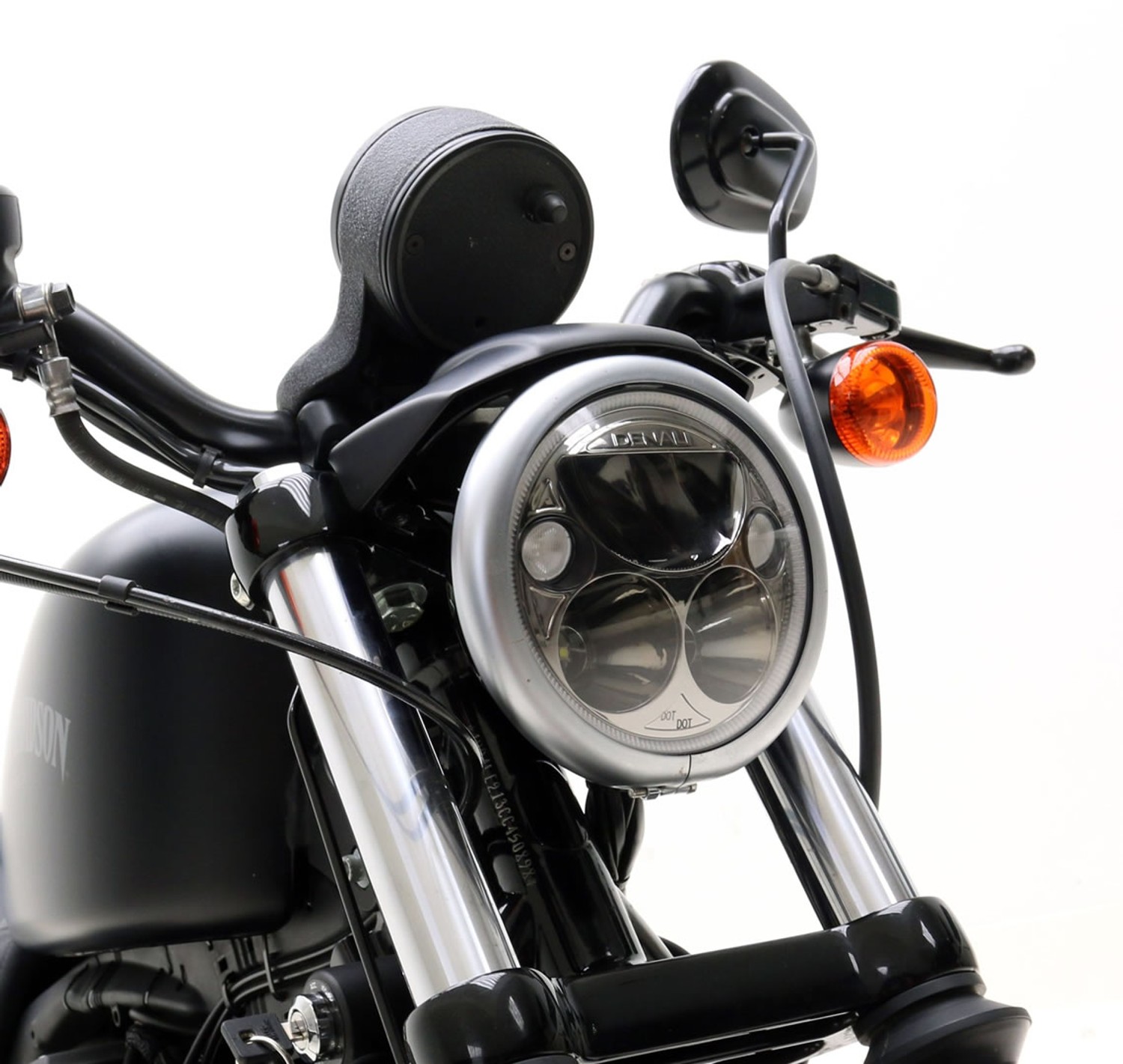 LED vs Halogen Motorbike Headlights