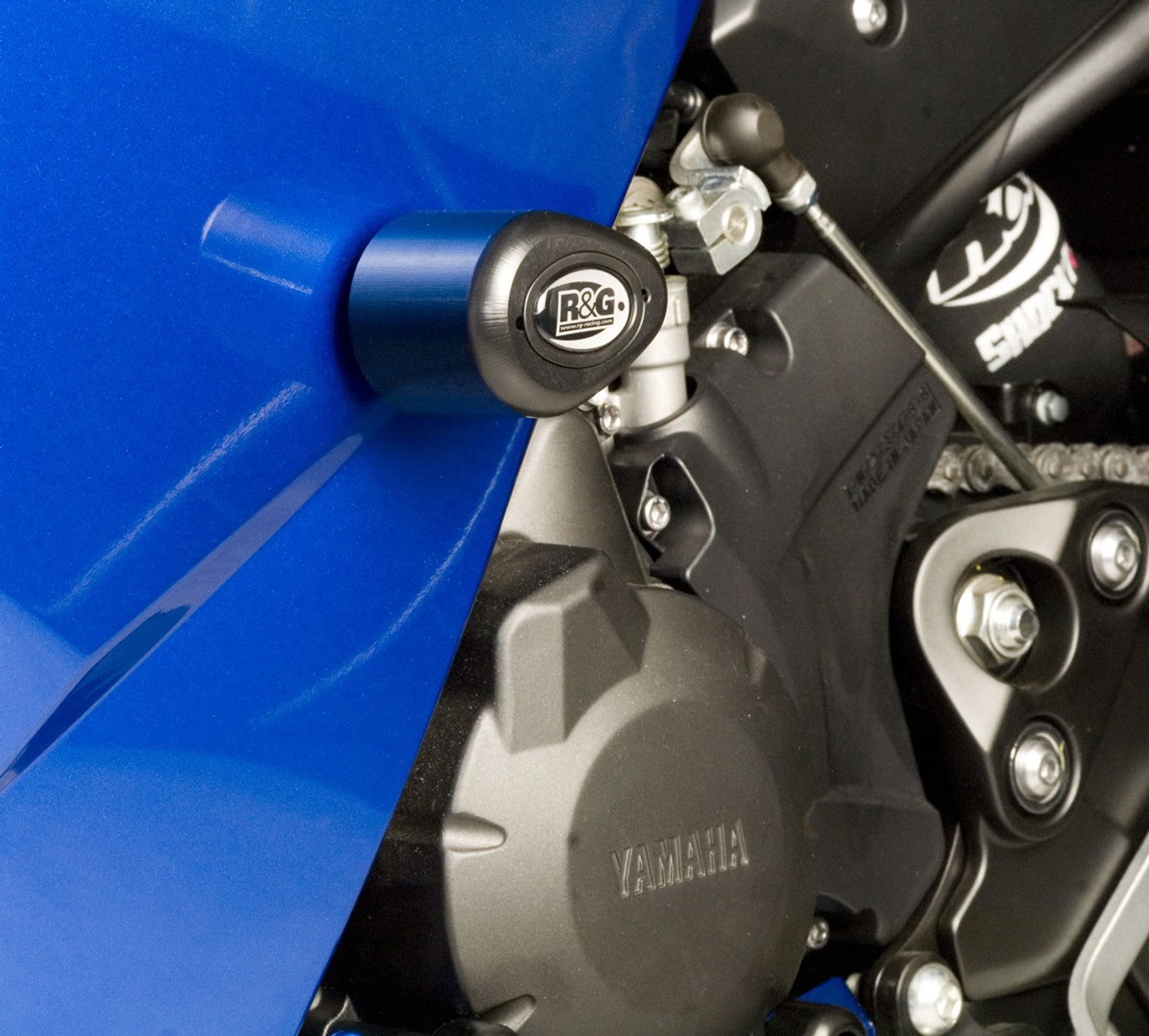 Yamaha XJ6Diversion F Aero Style Crash Protectors CP0271BL