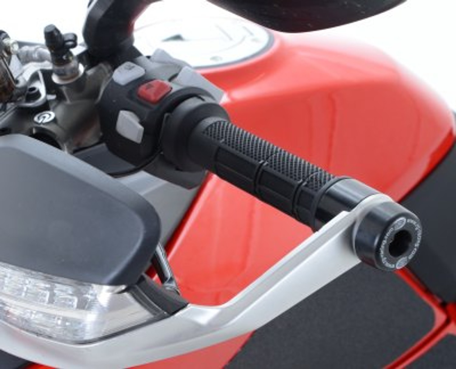 Ducati Multistrada 1200S 2017 R&G handlebar bar end sliders BE0098BK