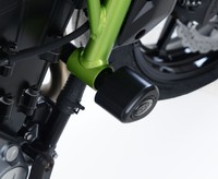 Details about   R&G Crash Protectors Bungs Aero Style for Kawasaki Ninja 650 '2017' CP0416BL 
