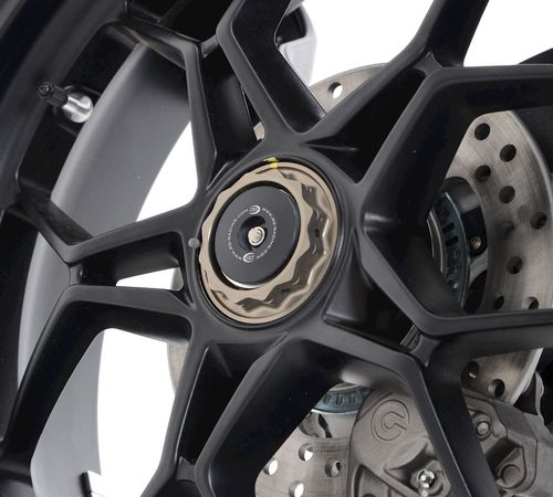 R&G Racing Rear Wheel Spindle Sliders Protectors to fit MV Agusta Brutale 750