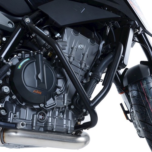 K-TM 790 Duke 2018 2019 2020 Avant et lessieu arri/ère Fourreaux Crash Protection Moto Chute Protection CNC en Aluminium Size : Front Slider Black