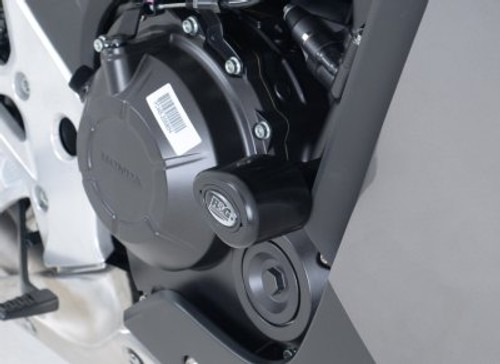 Honda CBR500R 2013-2015 R&G racing black exhaust hanger bracket 