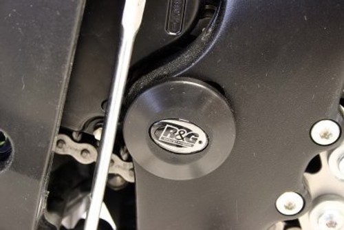 R&G RACING swingarm pivot hole RHS frame plug insert Suzuki GSX-S1000 FA 2015 
